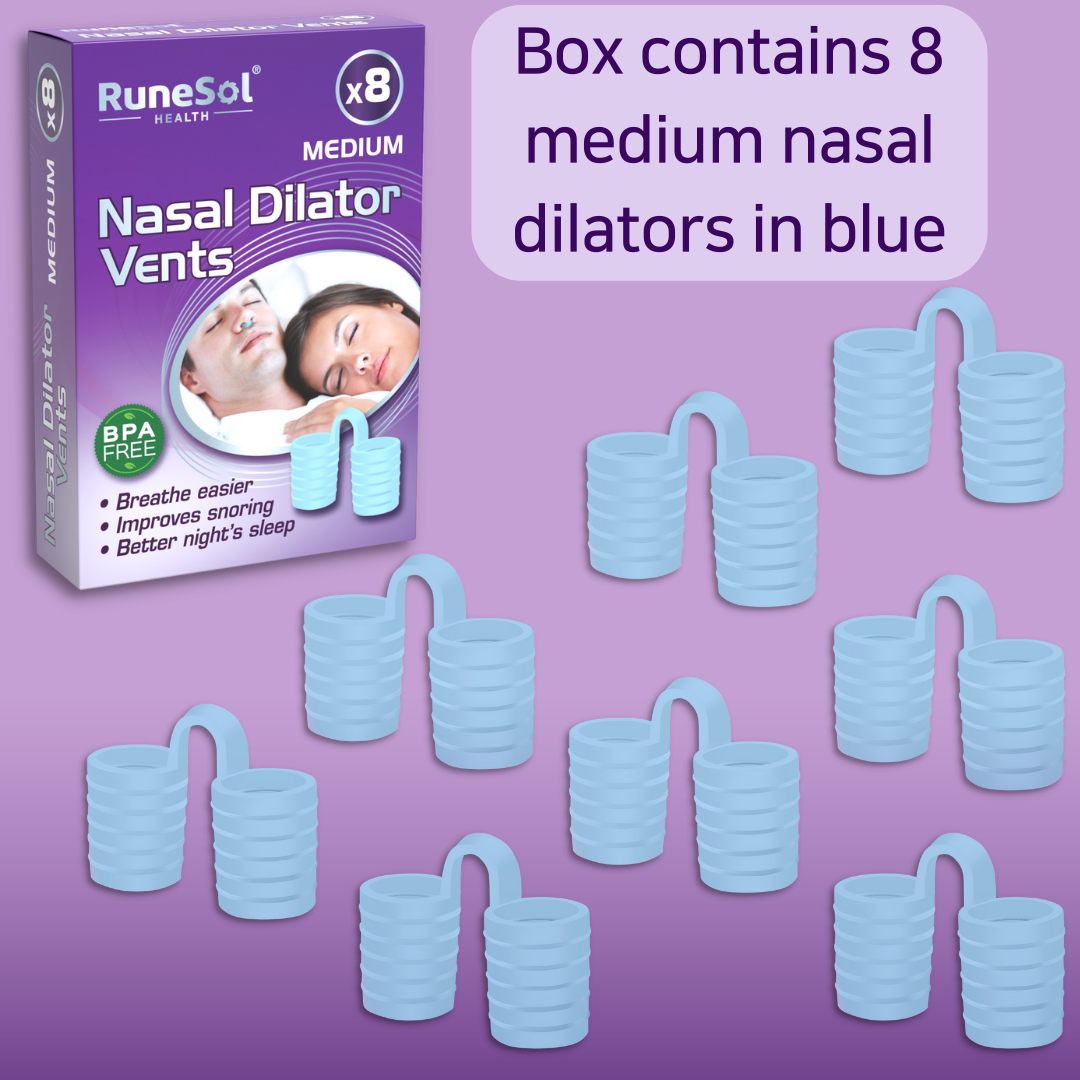RuneSol x8 Snoring Relief Nasal Dilator