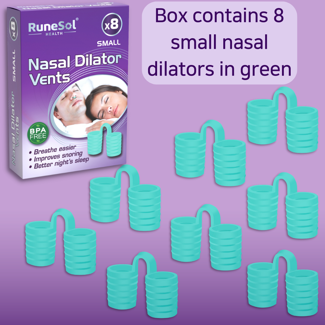 RuneSol x8 Snoring Relief Nasal Dilator