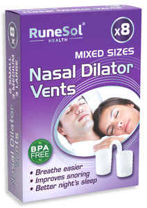 RuneSol x8 Snoring Relief Nasal Dilator