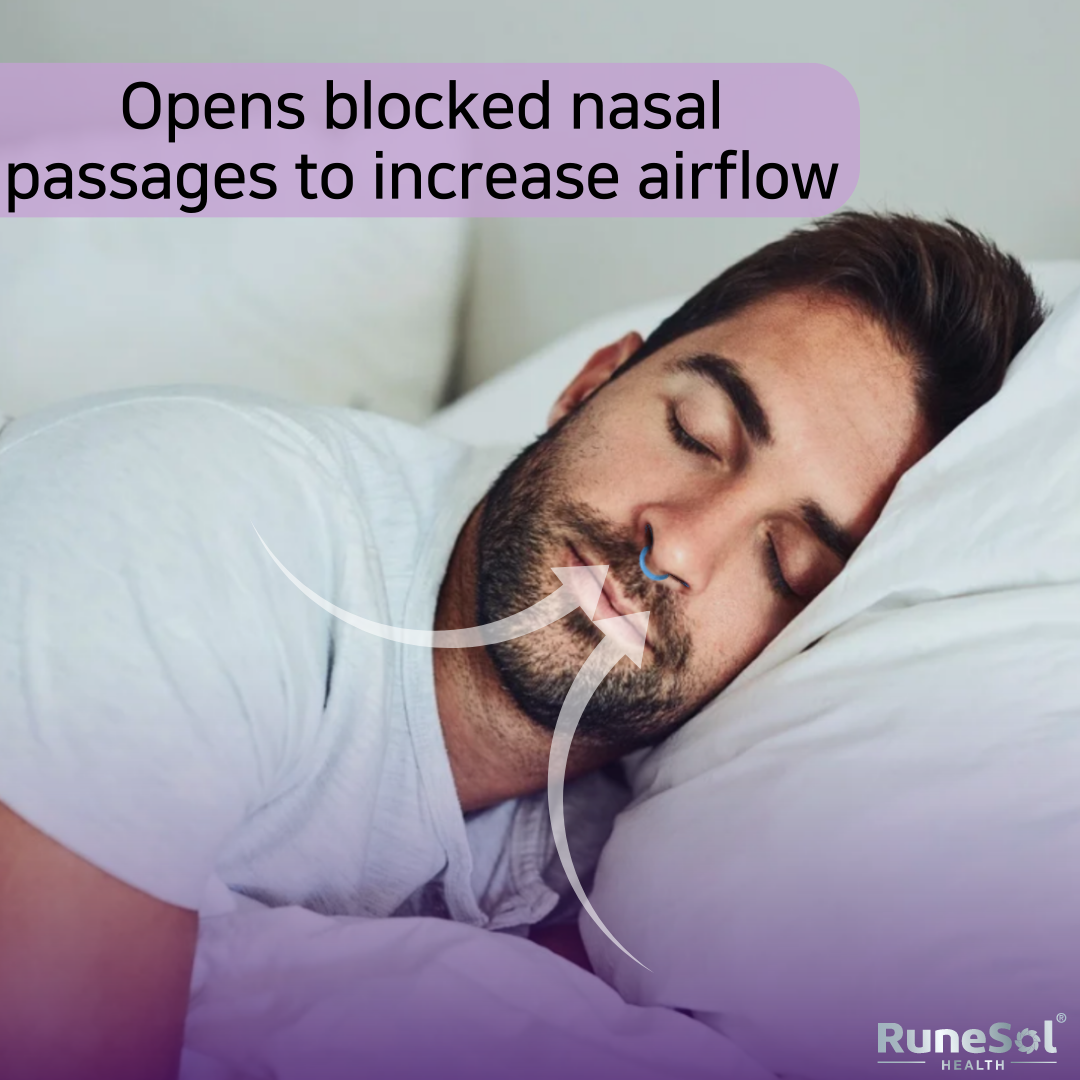 RuneSol x8 Snoring Relief Nasal Dilator