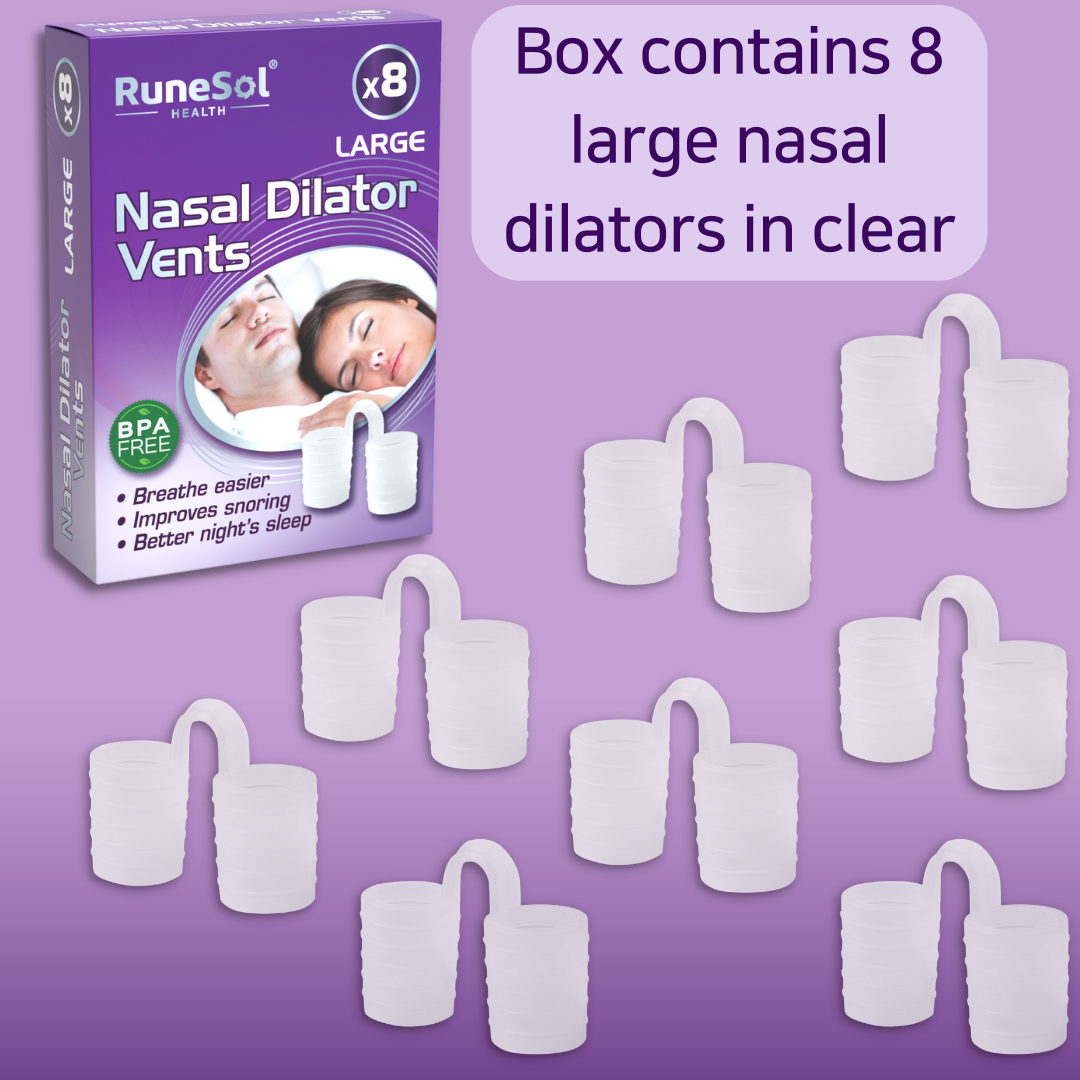 RuneSol x8 Snoring Relief Nasal Dilator