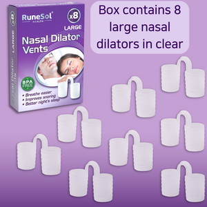 RuneSol x8 Snoring Relief Nasal Dilator