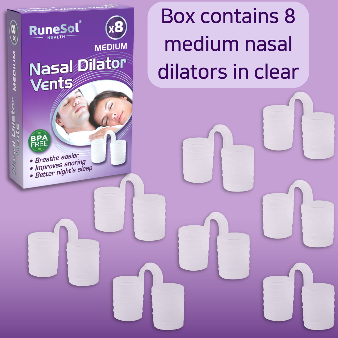 RuneSol x8 Snoring Relief Nasal Dilator