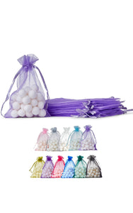 Soul Projekt 25pcs Organza Gift Bags, 10x15cm