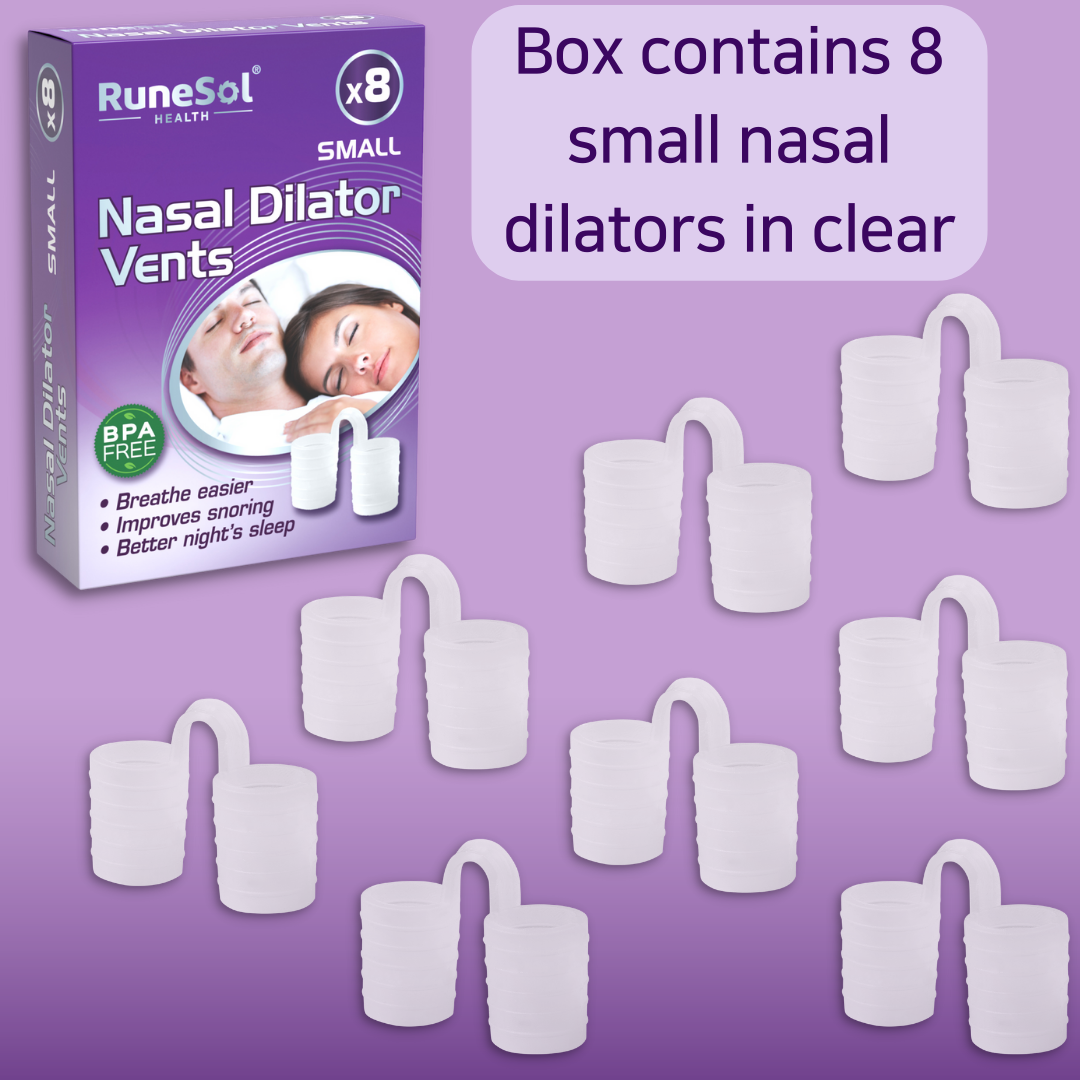 RuneSol x8 Snoring Relief Nasal Dilator