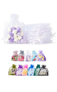 Soul Projekt 50pcs Organza Gift Bags, 7x9cm