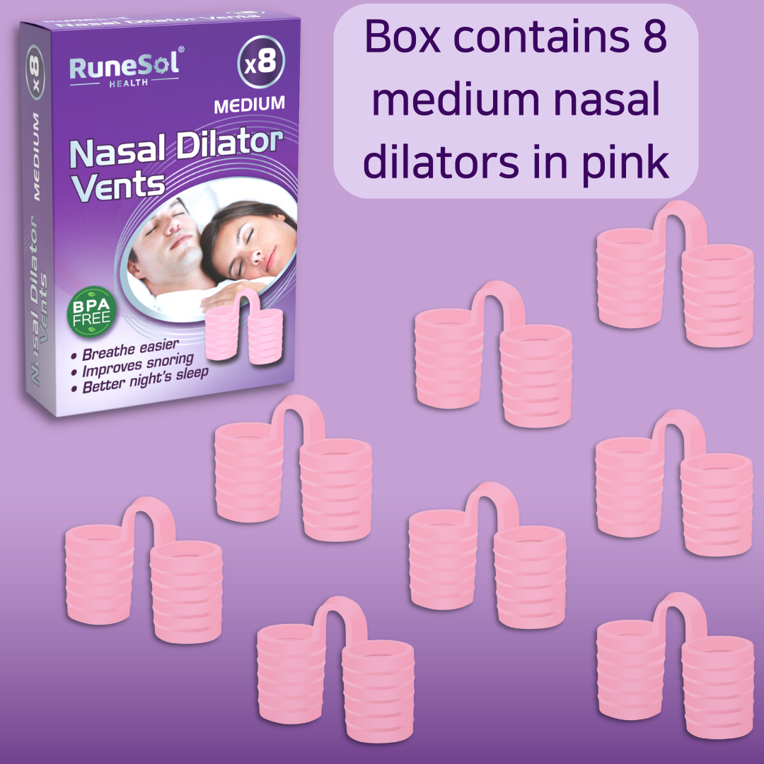 RuneSol x8 Snoring Relief Nasal Dilator