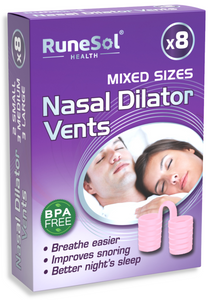 RuneSol x8 Snoring Relief Nasal Dilator
