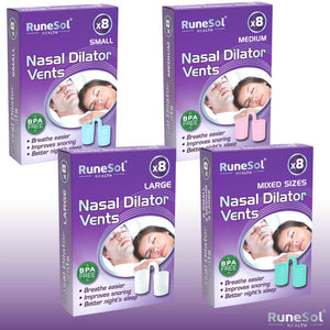RuneSol x8 Snoring Relief Nasal Dilator