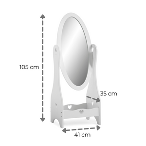 Haus Projekt Girl's Free Standing Full Length Mirror