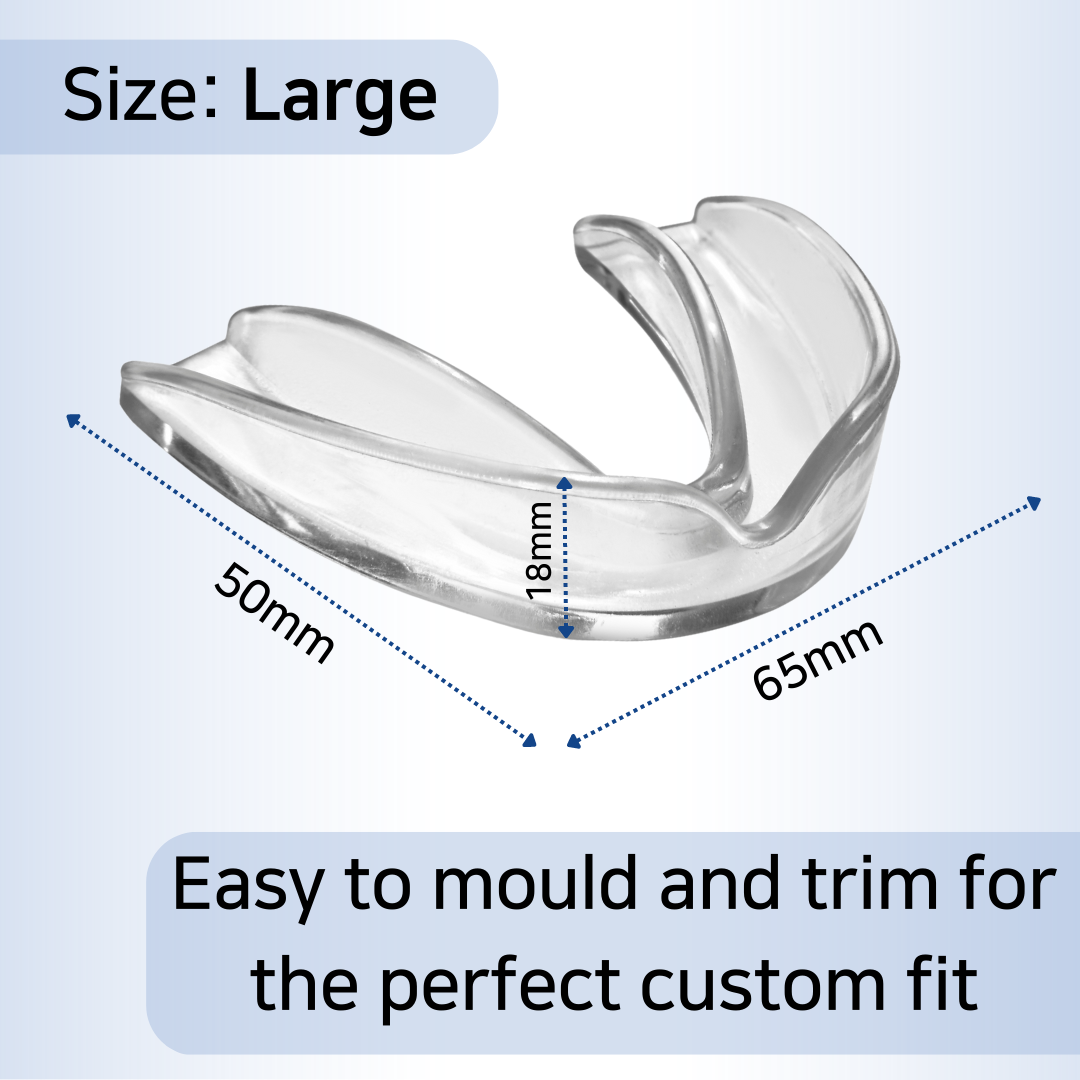 RuneSol 6 x UK Designed Teeth Sleeping Guards for Night Grinding, Class 1 Medical Device Accredited in The UK (UKCA) and EU (CE), BPA Free