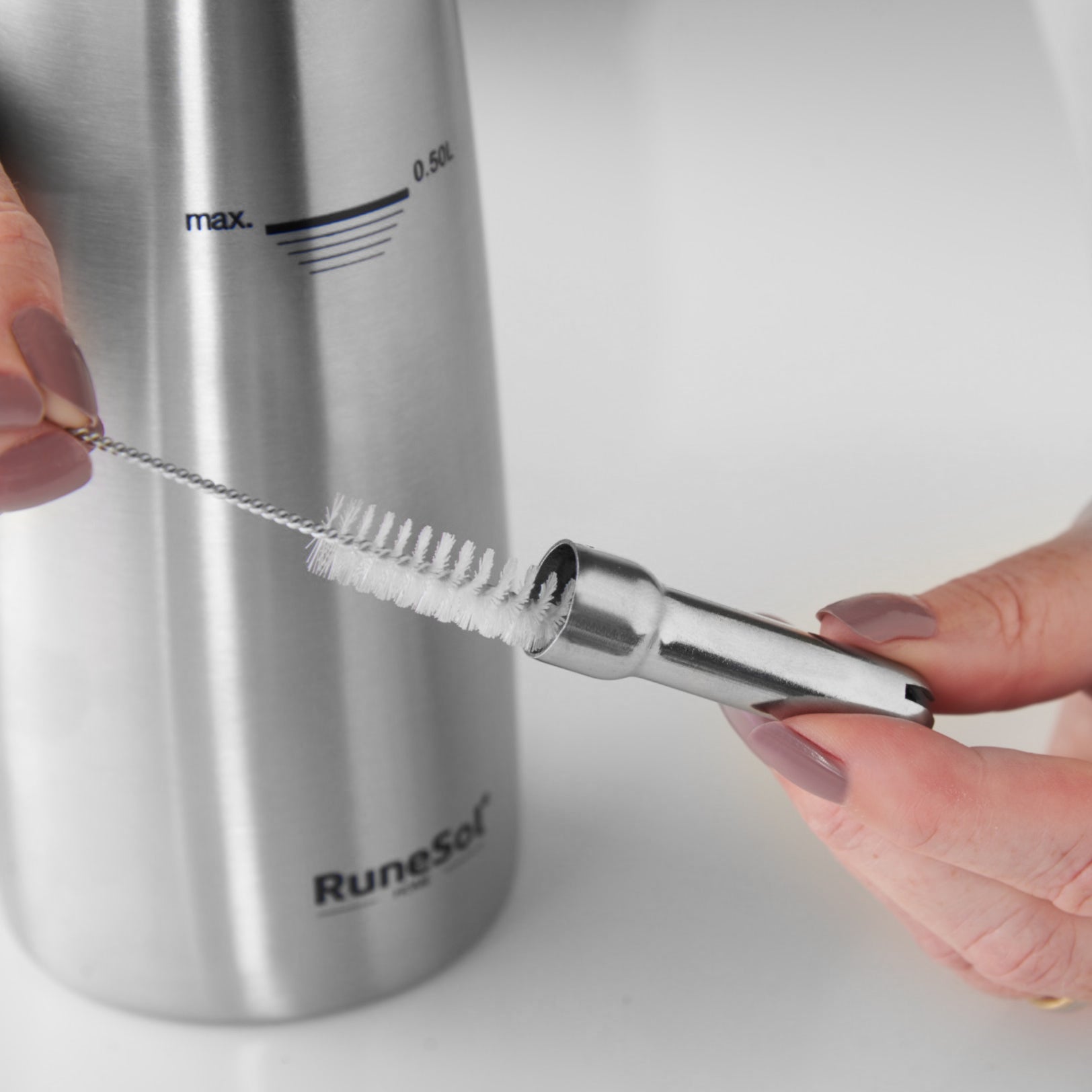 RuneSol Premium Aluminium-Schlagsahne-Spender
