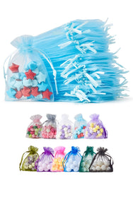 Soul Projekt 100pcs Organza Gift Bags, 7x9cm