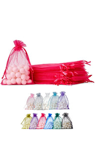 Soul Projekt 50pcs Organza Gift Bags, 10x15cm