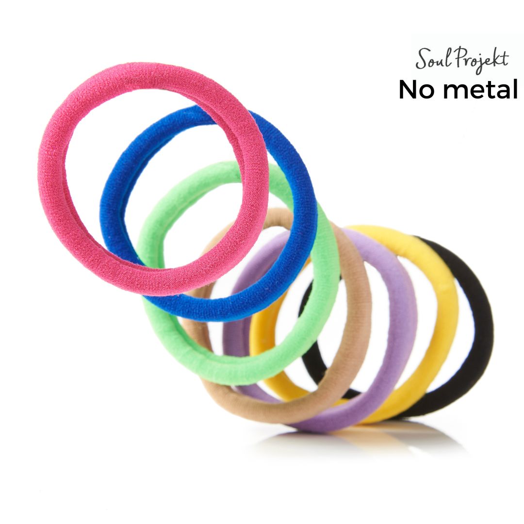 Soul Projekt 8mm Multi Coloured Bobbles, 50 Pack, No Metal, No Damage