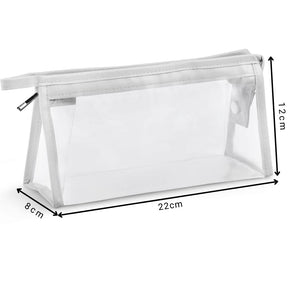 Soul Projekt, Clear Rectangular Pencil Case, Make Up Travel Bag