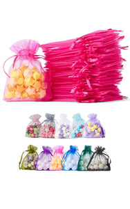 Soul Projekt 100pcs Organza Gift Bags, 7x9cm