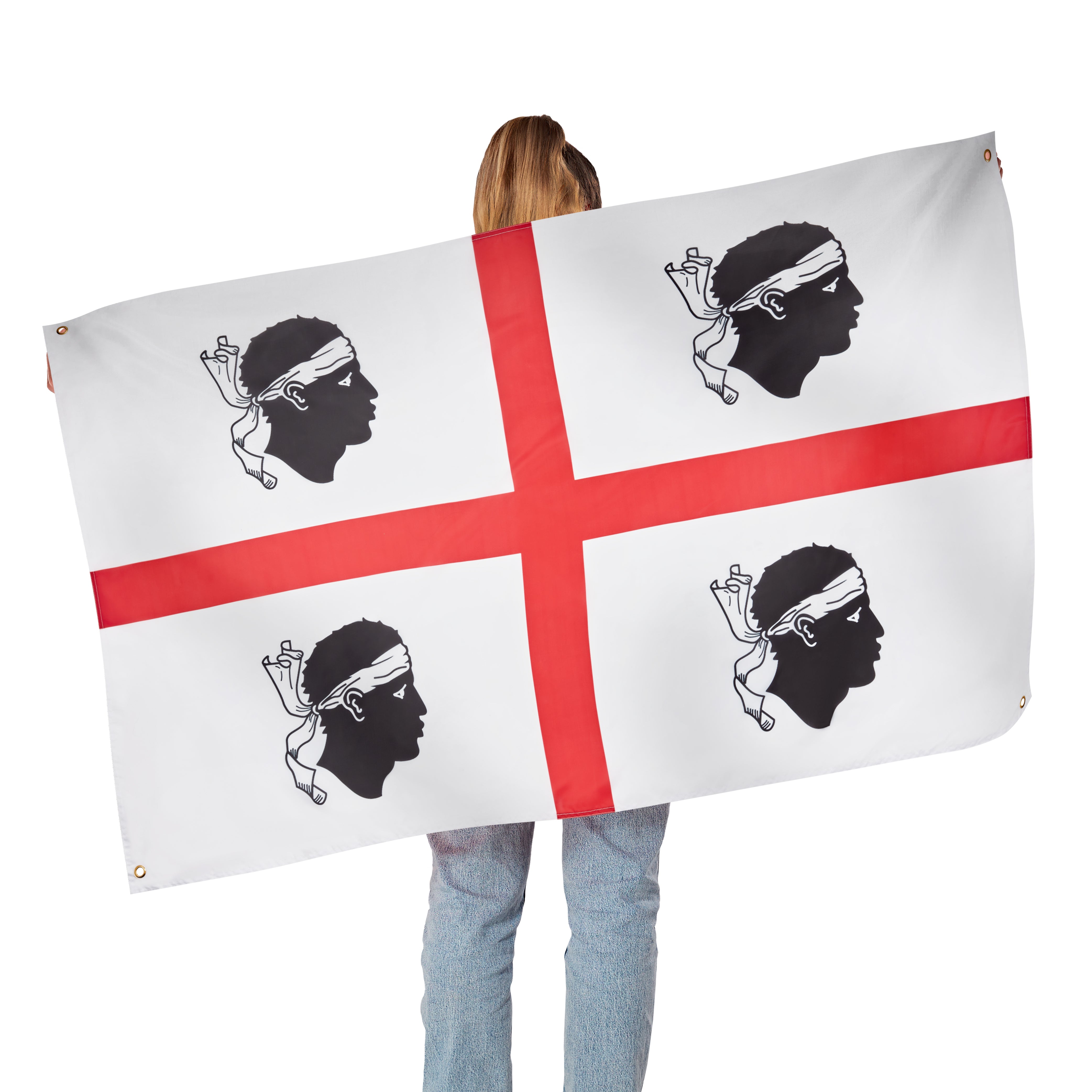 RuneSol Premium Large 5x3ft SARDINIA FLAG