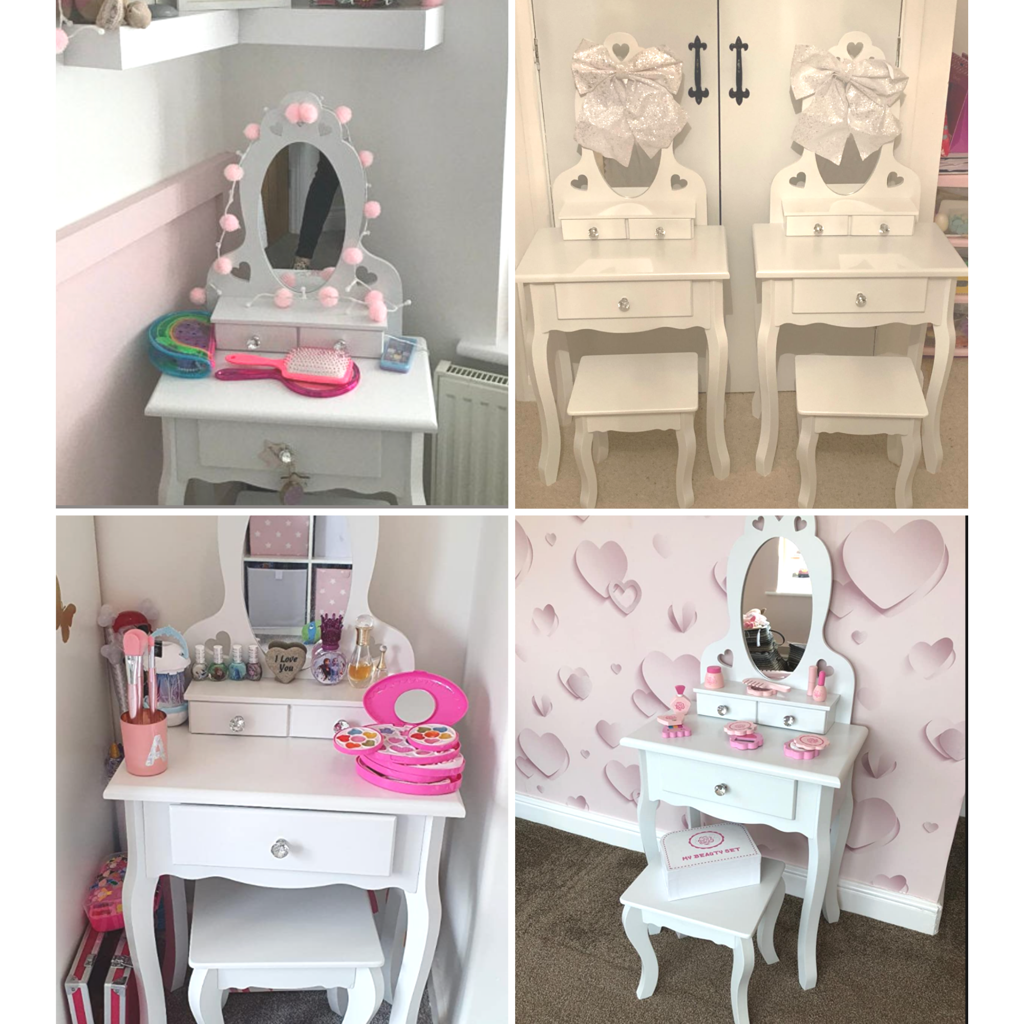 Little girls dressing sales tables