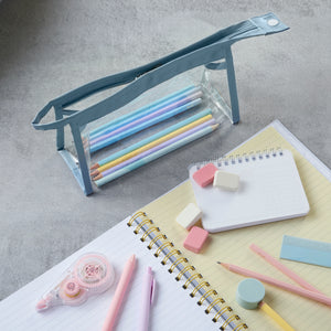 Soul Projekt, Clear Rectangular Pencil Case, Make Up Travel Bag