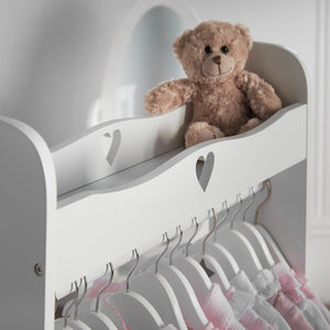 Haus Projekt Full Length Standing Mirror & Clothing Rail Set