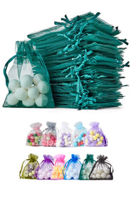 Soul Projekt 100pcs Organza Gift Bags, 7x9cm