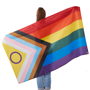 RuneSol Premium Large 5x3ft LGBTQIA+ Pride Flags