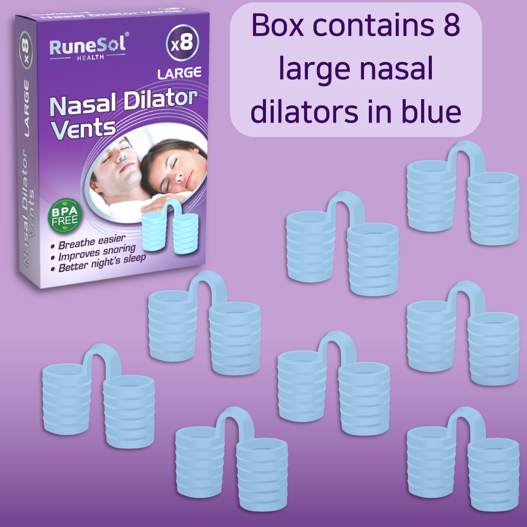RuneSol x8 Snoring Relief Nasal Dilator