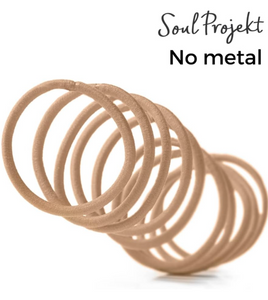 Soul Projekt 4mm Blonde Bobbles, 100 Pack, No Metal, No Damage