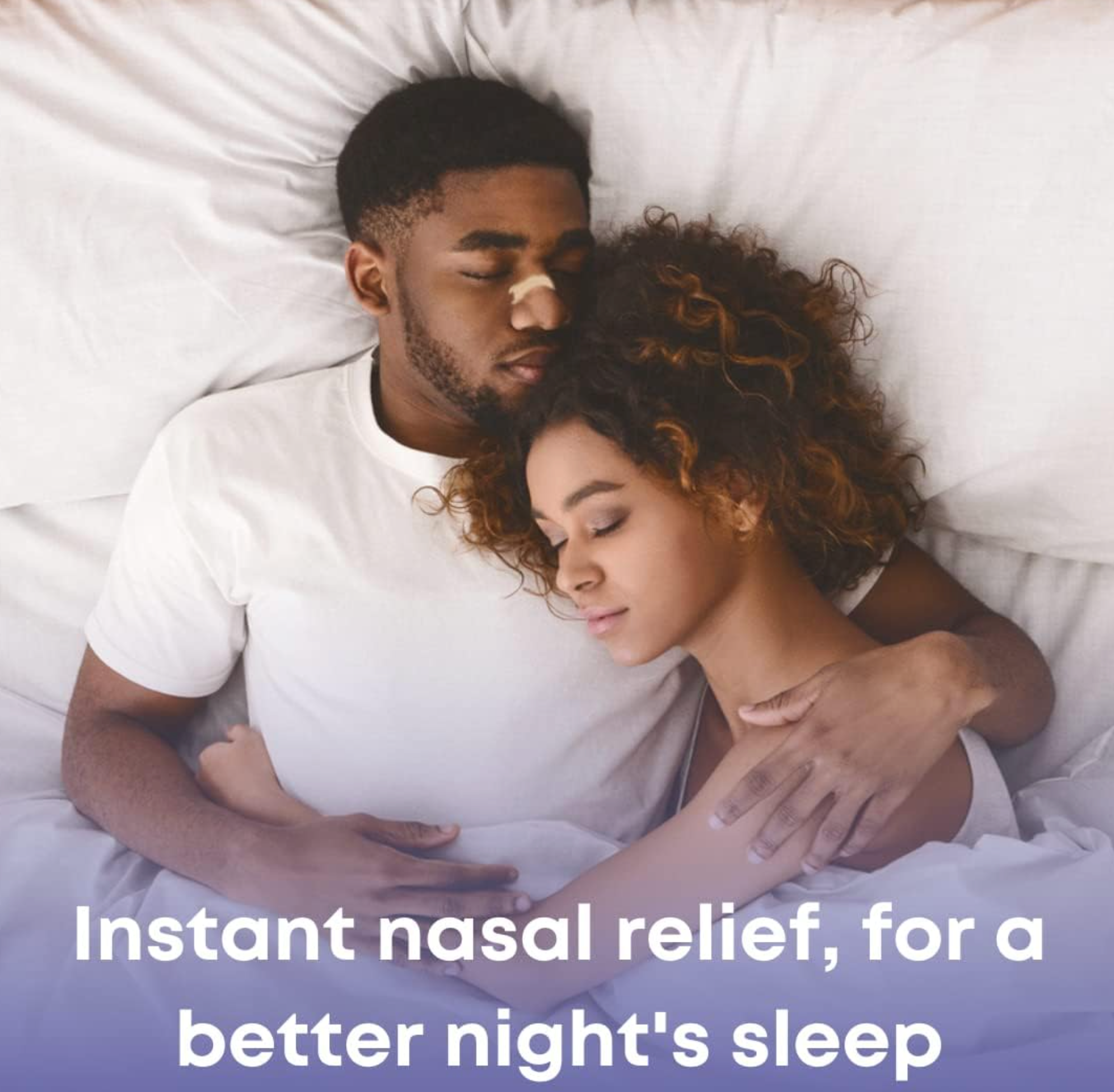 Sleepeze Remedies x60 Large Nasal Strips, Anti Snoring Breathing Aids