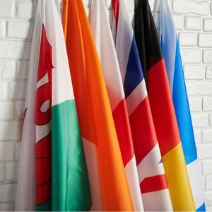 RuneSol Premium Large 5x3ft NATIONAL Flags