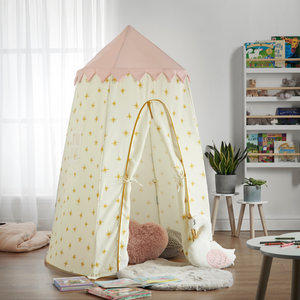 Haus Projekt Starburst Pink Princess Castle Pop Up Play Tent