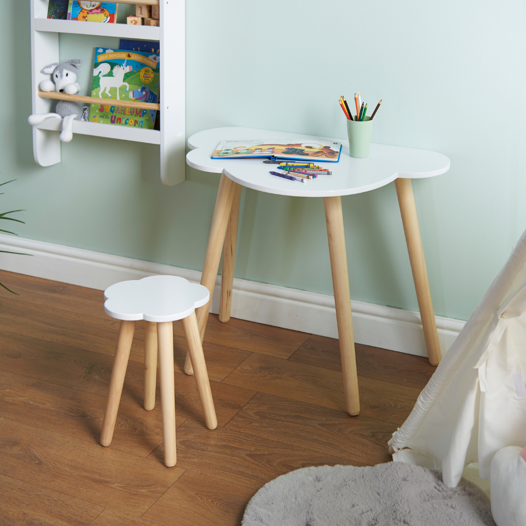 Desk and stool discount set
