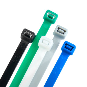 Haus Projekt 400x7.6mm Small Cable Ties, 100pcs Premium Industrial Zip Ties